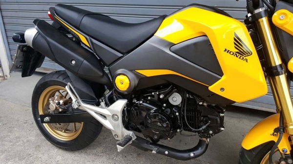 ขออนุญาตขาย HONDA MSX 125 CC. ปี 2016 รถอายุ 5 เดือน วิ่ง 2,XXX KM โอนฟรี