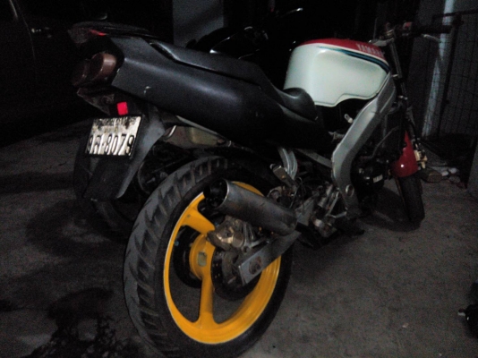yamaha tzm150cc เครื่องดีคับขับทางไกลสบายมีเล่มเขียวคับภาษีขาดเกินคับ