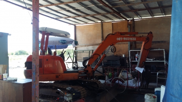 ขายแม๊กโคร EX-35 ฮิตาชิ รถสวยพร้อมใช้งาน