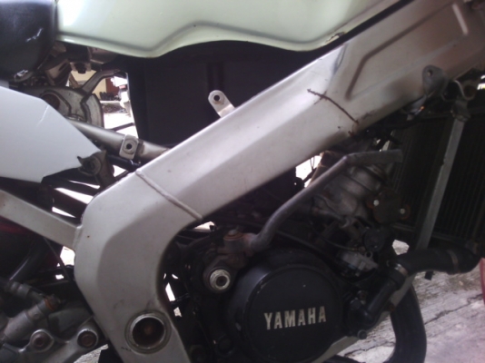(ลดราคา.6900บาท.)yamaha tzm150cc เครื่องดีคับขับทางไกลสบายมีเล่มเขียวคับภาษีขาดเกินคับ