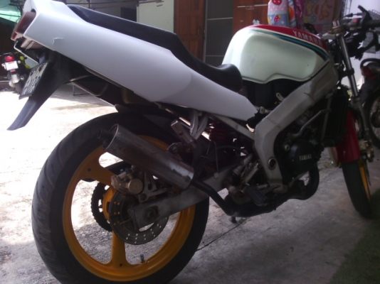 (ลดราคา.6900บาท.)yamaha tzm150cc เครื่องดีคับขับทางไกลสบายมีเล่มเขียวคับภาษีขาดเกินคับ