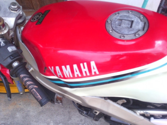 (ลดราคา.6900บาท.)yamaha tzm150cc เครื่องดีคับขับทางไกลสบายมีเล่มเขียวคับภาษีขาดเกินคับ