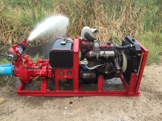 ขายปั้มดับเพลิงพร้อมใช้งาน เหมาะกับระบบดับเพลิง อัดสปริงเกอร์ หรือขึ้นเขา