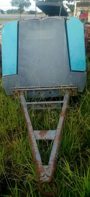 ขายปั๊มลมสกรู AIRMAN PDS185.S สถาพดีมีล้อลากพร้อมใช้