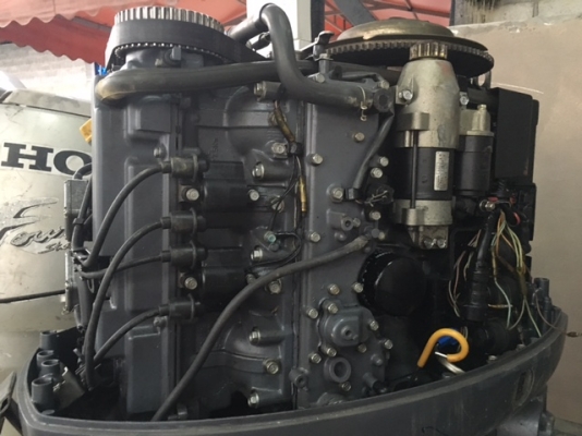 ขายเครื่องเรือ yamaha80เเรง 4จังหวะ