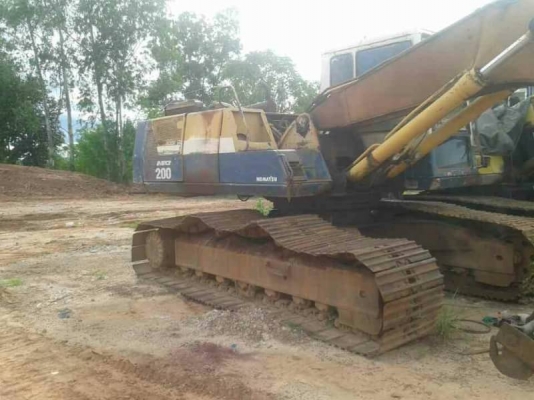 ขาย 485,000 KOMATSU PC200-5  เครื่อง 6D14-Turbo ปั้มดี (ไฟฟ้าตัด )  เอกสารเล่มทะเบียน  รถอยู่ จ.อุดรธานี  090-772-3710 090-772-3708