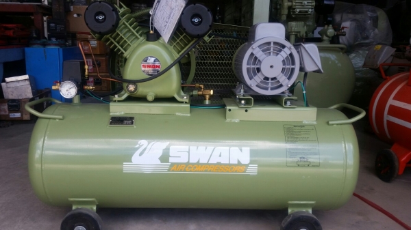 ขายครับปั๊มลม swan 1hp 220v mitsubishi
