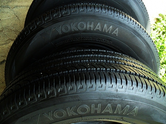 ยางกระบะขอบ15 โยโกฮาม่า 205-70-R15 ลงพื้นปี14 (4เส้น3,900)