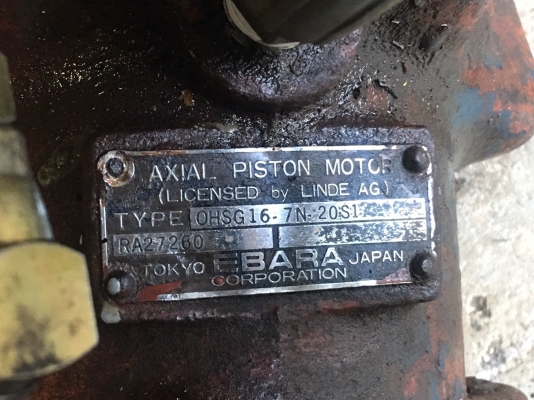 มอเตอร์ไฮดรอลิค ติดสว่านเจาะดิน ของประเทศญี่ปุ่น พร้อมใช้งานได้เลย! ขอบคุณ บริษัท เฮงเทวาภูผาประสิทธิ์ จำกัด รับไปดูแลต่อครับ มอเตอร์ไฮดรอลิค ติดสว่านเจาะดิน ของประเทศญี่ปุ่น พร้อมใช้งานได้เลย! ขอบคุณ บริษัท เฮงเทวาภูผาประสิทธิ์ จำกัด รับไปดูแลต่อครับ