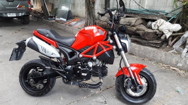 ขายลูกเดียว DEMON 125 สภาพสวยๆ ใช้น้อย ปี2558 ราคาเบาๆ