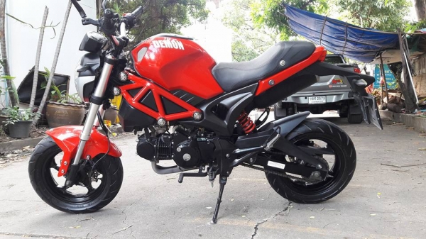 ขายลูกเดียว DEMON 125 สภาพสวยๆ ใช้น้อย ปี2558 ราคาเบาๆ ขายลูกเดียว DEMON 125 สภาพสวยๆ ใช้น้อย ปี2558 ราคาเบาๆ