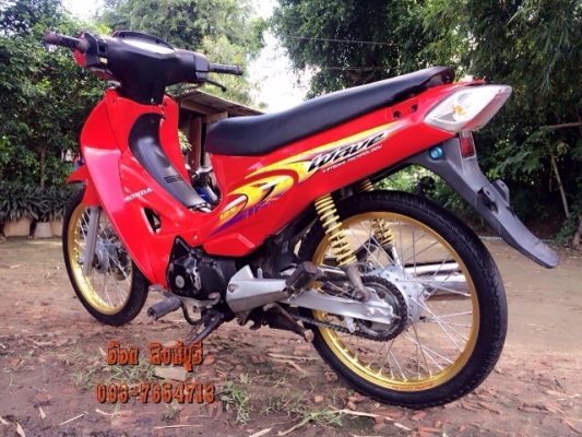 ขายWave125S เครื่องเดิมๆ แต่งสวย ทะเบียนพร้อมโอน 13,900 ลดได้