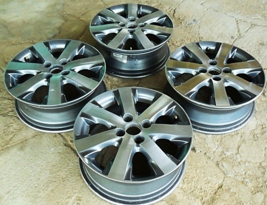 แม็กเก๋งขอบ15เอนไกแท้ 4รู100 (4วง3,800)สภาพสวย