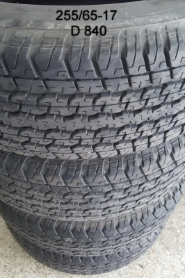 ยางมือ2 BRIDGSTONE 255 65-17 ราคาถูกมาก สภาพสวย ผ่อน0เปอเซ็น3เดือน