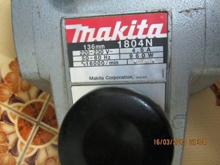 กบไสไม้Makita 1804N 5นิ้ว สภาพใหม่่ ขายถูกๆ กบไสไม้Makita 1804N 5นิ้ว สภาพใหม่่ ขายถูกๆ