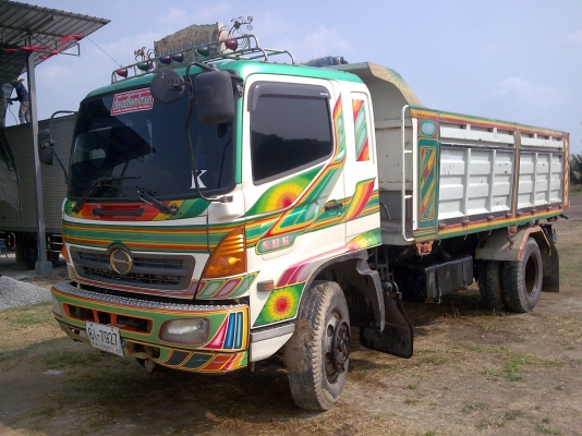 6ล้อ ดั้มใหญ่HINOเมกก้า220HP