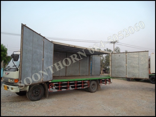 ขายด่วน รถบรรทุก 6 ล้อ HINO FC2W  120 แรง ซุบเปอร์เสี่ย รถห้างแท้(ตู้ 10 บาน ไม่มีเสากลาง) รถสภาพสวย พร้อมใช้ ราคาสุดคุ้ม