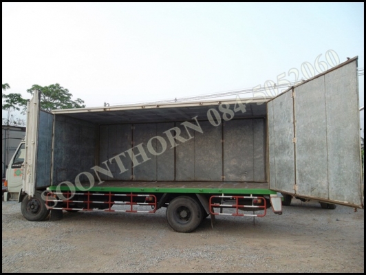 ขายด่วน รถบรรทุก 6 ล้อ HINO FC2W  120 แรง ซุบเปอร์เสี่ย รถห้างแท้(ตู้ 10 บาน ไม่มีเสากลาง) รถสภาพสวย พร้อมใช้ ราคาสุดคุ้ม