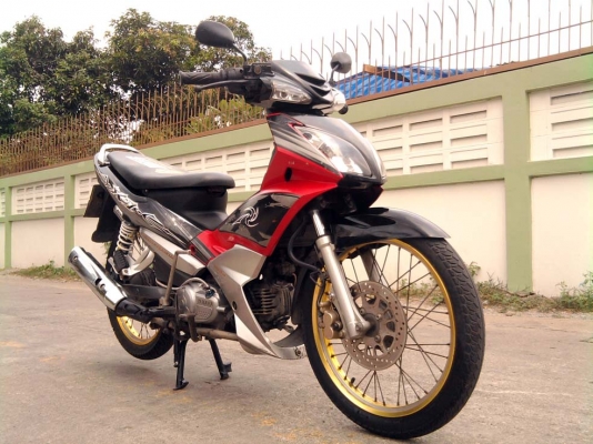 ขออนุญาติขาย YAMAHA X1 110 cc. ประหยัดน้ำมัน สีแดงดำ