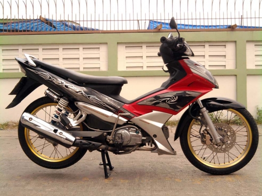 ขออนุญาติขาย YAMAHA X1 110 cc. ประหยัดน้ำมัน สีแดงดำ