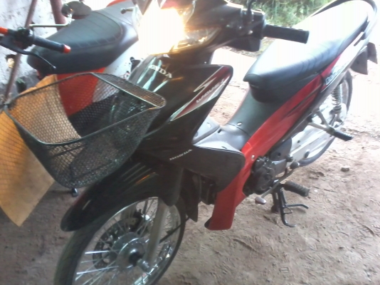 ขายเวฟ110i สีดำแดง