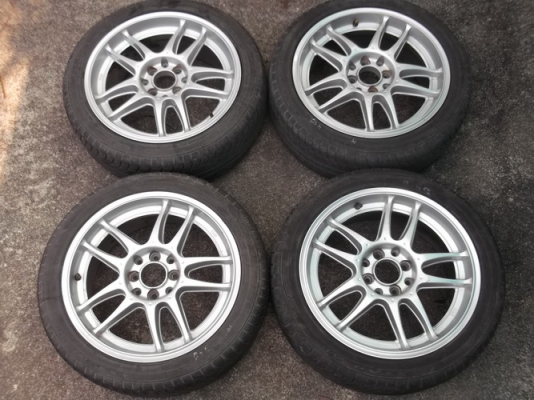 ล้อ16 ลายEMTION ล้อแท้GERMANY กว้าง7 ออฟ40 4รู100/114