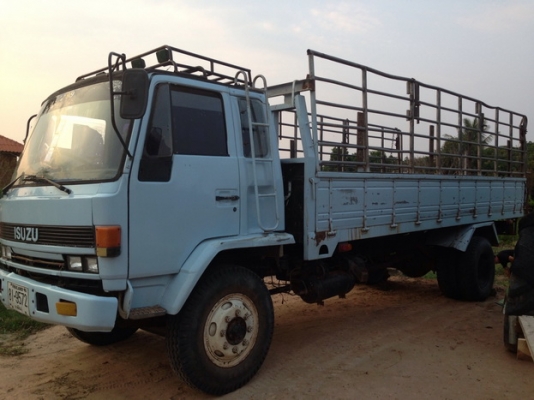 ***ขายแล้วครับขอบคุณ Truck2handขาย 6ล้อ ช่วงยาว ISUZU ROCKY 175 เครื่อง 6BG1 175แรง แห้งจัด แน่นๆ ไม่มีหลวม ช่วงล่างสวยคัสซีใหญ่สวย วางเสริมเหล็กบนล่าง แข็งแรงไม่มีผุ ไม่มีบวม กระบะพื้นเหล็ก ตงเหล็ก ไม่มีผุ คอกเหล็กสวย ยาว 6ม. เบรคทริฟฟี่ หัวบาง ภายในดี ย