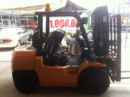 ขายฟอร์คลิฟต์ TOYOTA 7FG35 SIDE SHIP คุ้มค่าใช้งาน 2 ระบบ GASOLINE / LPG  4979 ชั่วโมงการทำงาน ขอบคุณมากครับผู้ไม่ประสงค์ออกนาม กทม