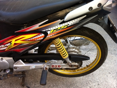 เครื่องดีเดิมๆWAVE125ภาษี12เดือนเต็มแท้ รถ กรุงเทพ