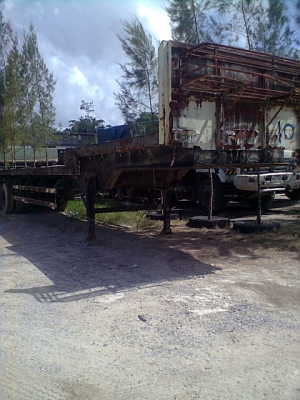 ขายหางโลเบทสามมิตร พื้นเลียบ ยาว12 เมตร ทะเบียนพร้อมโอน