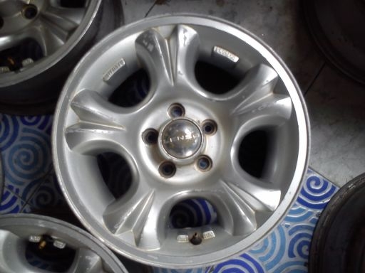 ล้อแม็ก 15-5-114.3 กว้าง 7.5 ออฟ+10 ถูกๆ