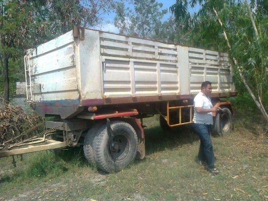 ISUZU DECA FXZ 320 HP MAXLOAD EURO2 ปี 49 รถพ่วงแม่+ลูก กระบะดั๊มพ์เหล็ก 12 ตันทั้งแม่ทั้งลูกสวย ลูก 2 คานดั๊มพ์ เครื่องแน่นแรงดี หัวเก๋งสีบางเดิมๆภายในเก๋งสวยครบพร้อม แอร์ พ.เพาเวอร์ ก.ไฟฟ้า เบรคทริ๊ปฟี้ครบครัน ช่วงล่างคัชซีสวยทั้งแม่ลูก ยางสภาพดีโดยรวมป