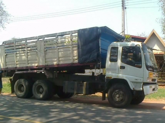 ISUZU DECA FXZ 320 HP MAXLOAD EURO2 ปี 49 รถพ่วงแม่+ลูก กระบะดั๊มพ์เหล็ก 12 ตันทั้งแม่ทั้งลูกสวย ลูก 2 คานดั๊มพ์ เครื่องแน่นแรงดี หัวเก๋งสีบางเดิมๆภายในเก๋งสวยครบพร้อม แอร์ พ.เพาเวอร์ ก.ไฟฟ้า เบรคทริ๊ปฟี้ครบครัน ช่วงล่างคัชซีสวยทั้งแม่ลูก ยางสภาพดีโดยรวมป