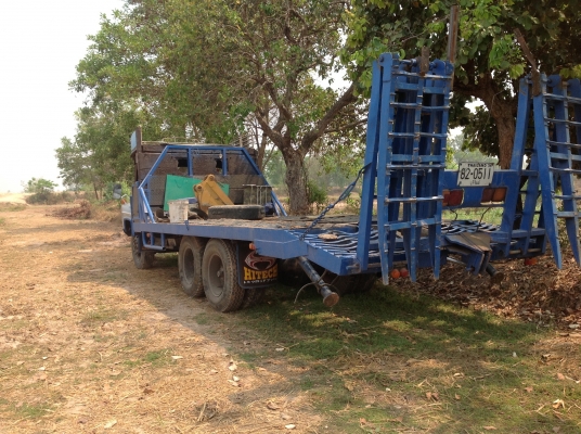 ขายเทเลอลากรถเกี่ยวแบคโฮสภาพดี ขายเทเลอลากรถเกี่ยวแบคโฮสภาพดี