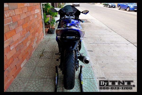 <TNT>ขาย Honda CBR(NC-23) 400 cc./ปี89/สีน้ำเงิน-ดำ/ทะเบียนแท้/แฟริ่งแต่ง..สวยๆ>>>
