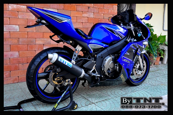<TNT>ขาย Honda CBR(NC-23) 400 cc./ปี89/สีน้ำเงิน-ดำ/ทะเบียนแท้/แฟริ่งแต่ง..สวยๆ>>>