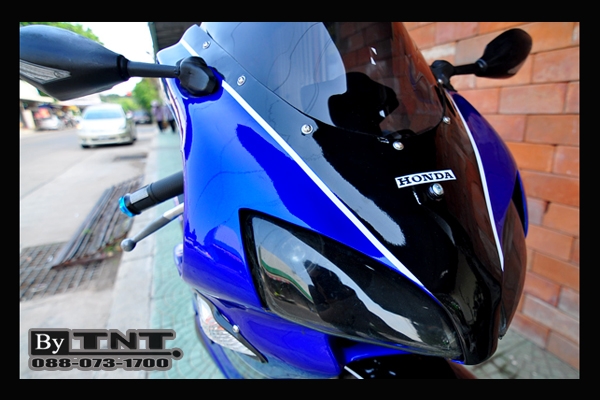 <TNT>ขาย Honda CBR(NC-23) 400 cc./ปี89/สีน้ำเงิน-ดำ/ทะเบียนแท้/แฟริ่งแต่ง..สวยๆ>>>