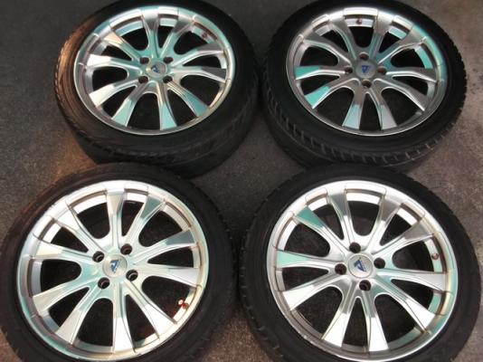 ล้อVIP 17 4รู100 กว้าง7.5 ออฟ42 ล้อVIP 17 4รู100 กว้าง7.5 ออฟ42