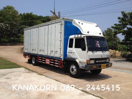 ขาย MITSUBISHI FUSO EURO 2 เครื่อง 6D16 220 แรง TURBO INTERCOOLER รถ 6 ล้อตู้ประตู 10 บานไม่มีเสากลาง ปี 2548