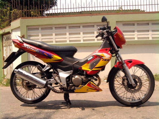 ขออนุญาติขาย Honda Sonic 125 CC. มือเดียว สีแดง