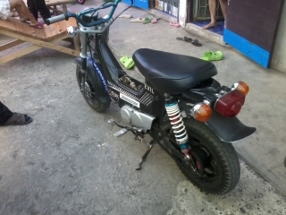 ขายชาลีเครื่องเดิมแต่งนิดหน่อยเกียร์เท้า