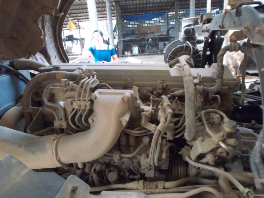 ขายด่วนรถสิบล้อสองเผลาดรั้มแม่ลูกHINOMEGA260ปี49