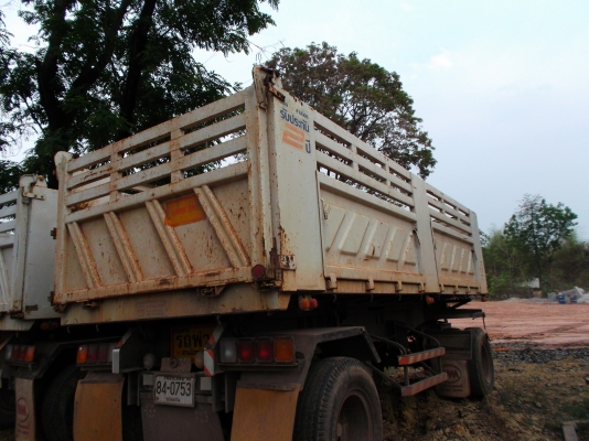 ขายด่วนรถสิบล้อสองเผลาดรั้มแม่ลูกHINOMEGA260ปี49