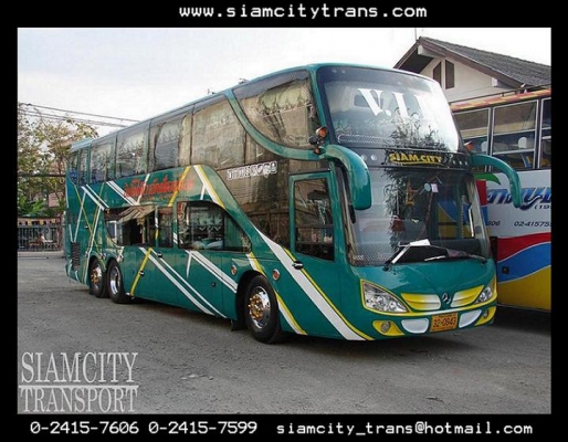 บริการให้เช่า รถบัส รถทัวร์ ทางบริษัทมีทั้งรถบัสพัดลม และรถบัสปรับอากาศ ดูรูปได้ที่ www.siamcitytrans.com บริการให้เช่า รถบัส รถทัวร์ ทางบริษัทมีทั้งรถบัสพัดลม และรถบัสปรับอากาศ ดูรูปได้ที่ www.siamcitytrans.com