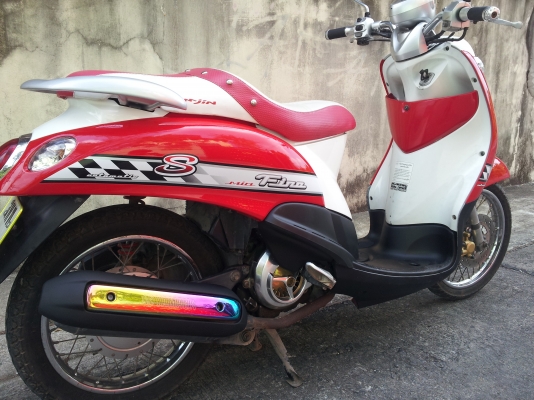 yamaha fino รถปี51 เครื่องเดิมๆ ชุดสีแท้ใหม่