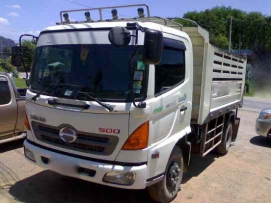 รถฮีโน่ 6 ล้อดั๊ม  175  แรงม้า ปี 53  รถวิ่ง 50000 กว่า กม.  สนใจติดต่อ 081 - 6079515