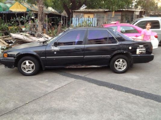 ขายรถมือสอง honda accord ปี 88 สีดำ