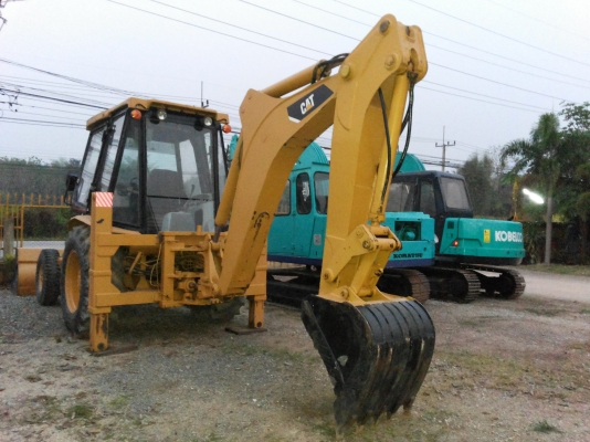 ขายรถตักหน้าขุดหลังCAT424 สภาพจากนอก ขายรถตักหน้าขุดหลังCAT424 สภาพจากนอก