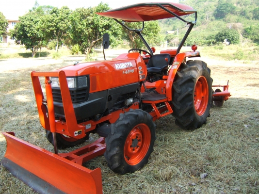 KUBOTA L4508 DT 4WD สวยๆพร้อมอุปกรณ์2อย่าง KUBOTA L4508 DT 4WD สวยๆพร้อมอุปกรณ์2อย่าง