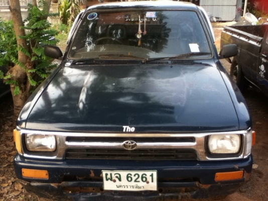 ***ขายแล้วครับขอบคุณ Truck2hand ขาย กระบะตอนเดียว TOYOTA HILUX MIGHTY-X ปี33/90 เครื่องเดิม2L 2.5 แรงดี แห้ง ฟิตมาใหม่  ช่วงล่างคัสซีสวย ไม่ผุ ไม่ดาม ภายในดี คอนโซลดี เบาะไม่ขาด แอร์ พ.ธรรมดา  หน้า-หัลงเดิมไม่เคยชนหนัก สีดี มีต้องเก็บเพิ่มบางชิ้น ยางดี4เส